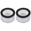 vidaXL HEPA-filters 2 st voor asstofzuigers wasbaar