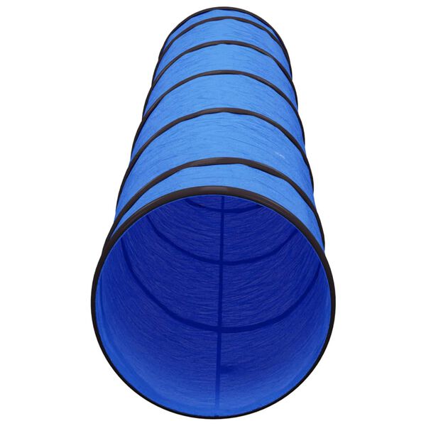 vidaXL Hondentunnel Ø 40 x 200 cm polyester blauw