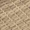 vidaXL 13-delige Tuinset met kussens poly rattan beige