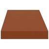 vidaXL Wandplank Wandgemonteerd Rood 90 x 23,5 x 4 cm Bewerkt hout