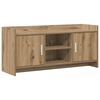 vidaXL TV-kast 102 x 33 x 47 cm Artisanaal eiken Bewerkt hout