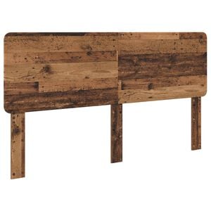 vidaXL Hoofdbord Oud Hout 200 cm Bewerkt hout