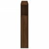 vidaXL Hoofdeinde met LED 140x18,5x103,5 cm bewerkt hout bruineiken