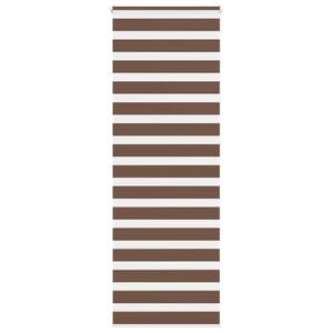 vidaXL Zebra rolgordijn 90x230 cm stofbreedte 85,9 cm polyester bruin