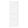 vidaXL Binnendeur 83 x 202 cm Multiplex Wit