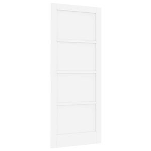 vidaXL Binnendeur 83 x 202 cm Multiplex Wit