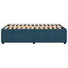 vidaXL Bedframe fluweel blauw 120x200 cm