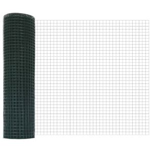 vidaXL Gelast gaashek 1000 x 40 cm Groen