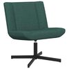 vidaXL Draaistoel Donkergroen 63 x 75 x 76 cm Stof