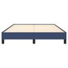 vidaXL Bedframe zonder matras stof blauw 140x190 cm