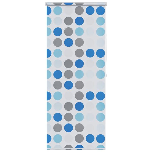 vidaXL Rolgordijn voor douche 80x240 cm cirkel