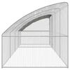 vidaXL Kippenhok 4 pcs Zilver 800 x 200 x 200 cm Staal en PE
