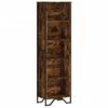 vidaXL Boekenkast 50x31x169 cm bewerkt hout gerookt eikenkleurig