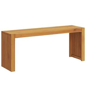vidaXL Bank Olie naturel 110 x 30 x 45 cm Massief Teakhout