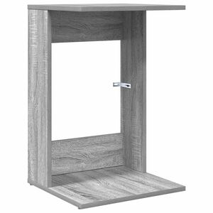 vidaXL Bijzettafel Grijs Sonoma 40 x 38 x 62,5 cm Bewerkt hout