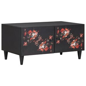 vidaXL Salontafel Multikleur 80 x 50 x 40 cm Massief Mango Hout