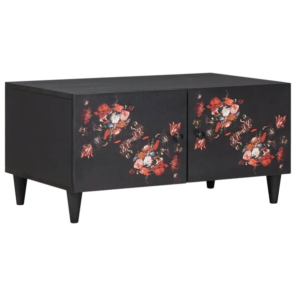 vidaXL Salontafel Multikleur 80 x 50 x 40 cm Massief Mango Hout