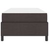 vidaXL Boxspringbed Donkerbruin 80 x 200 cm Stof