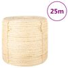 vidaXL Touw 6 mm 25 m 100% sisal