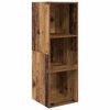 vidaXL Tv-meubelset Wandgemonteerd 3 pcs Oud Hout Bewerkt hout