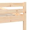 vidaXL Bedframe massief hout 150x200 cm