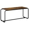 vidaXL TV-standaard 98 x 35.5 x 42 cm Gerookt eiken Bewerkt hout