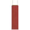 vidaXL Papieren zakken 250 st met hengsels 32x12x42 cm rood
