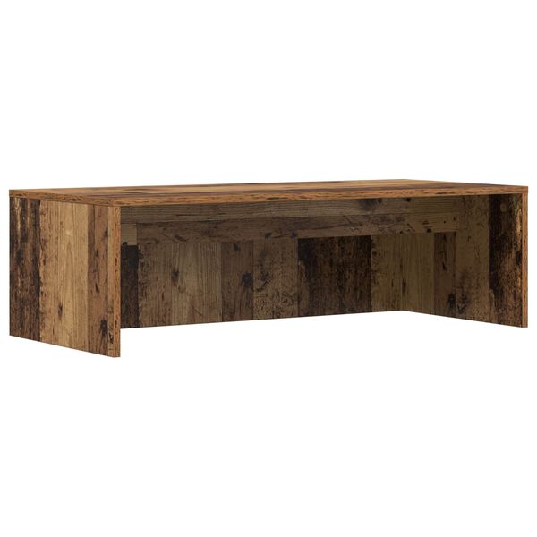 vidaXL Wandbureau met opslag Oud Hout 100 x 45 x 30 cm Bewerkt hout