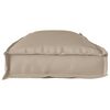 vidaXL Kussen Taupe 110 x 40 x 8 cm Oxford Stof