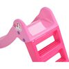 vidaXL Kinderglijbaan inklapbaar 111 cm roze