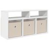vidaXL Laagkast met lade Wit 72 x 22,5 x 38 cm