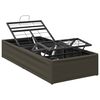 vidaXL Elektrisch Verstelbaar Bedframe Grijs 190 x 100 x 33,5 cm Staal