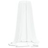 vidaXL Klamboe voor paraplu 220 gaas &Phi;300x230 cm wit