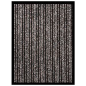 vidaXL Deurmat 40x60 cm gestreept beige