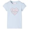 Kindershirt 92 lichtblauw