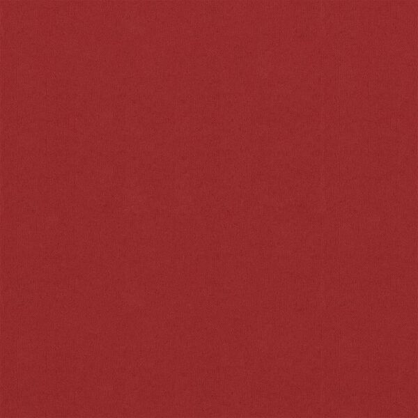 vidaXL Balkonscherm 120x600 cm oxford stof rood