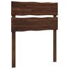 vidaXL Live Edge Hoofdbord ROSTOCK Donkerbruin 80 cm