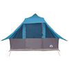 vidaXL Tipi Tent met dak met opslag Blauw 358 x 296 x 258 cm taft