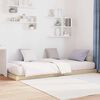 vidaXL Vloer bedframe Sonoma 100 x 200 cm Bewerkt hout