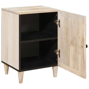 vidaXL Badkamerkast met opslag Wit 38 x 33 x 58 cm Bewerkt hout