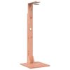 vidaXL Buitendouche 214,5 cm Massief Douglas hout en roestvrij staal