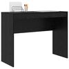 vidaXL Bureau Zwart Eiken 100 x 40 x 76 cm