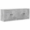 vidaXL Opbergkast voor Loftbed 2 st Betongrijs 66 x 35 x 48 cm