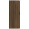 vidaXL Hangkast 69,5x34x90 cm bewerkt hout bruin eikenkleur