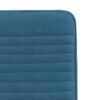 vidaXL Eetkamerstoelen 2 st fluweel blauw