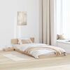 vidaXL Bedframe Bruin 90 x 190 cm Hout