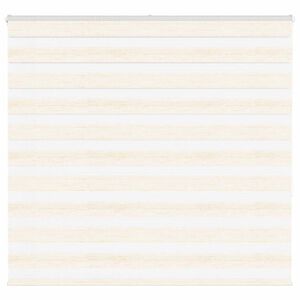 vidaXL Zebra rolgordijn 160x150 cm stofbreedte 155,9 cm marmerbeige