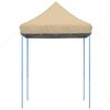vidaXL Partytent inklapbaar pop-up 200x200x306 cm beige