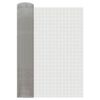 vidaXL Gaas Scherm 60 x 500 cm 6 Mesh RVS 201 Zilverkleurig