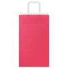 vidaXL Papieren zakken 50 st met hengsels 21x11x36 cm roze